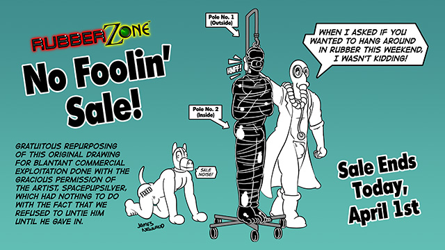 No Foolin' Cartoon by SpacePupSilver