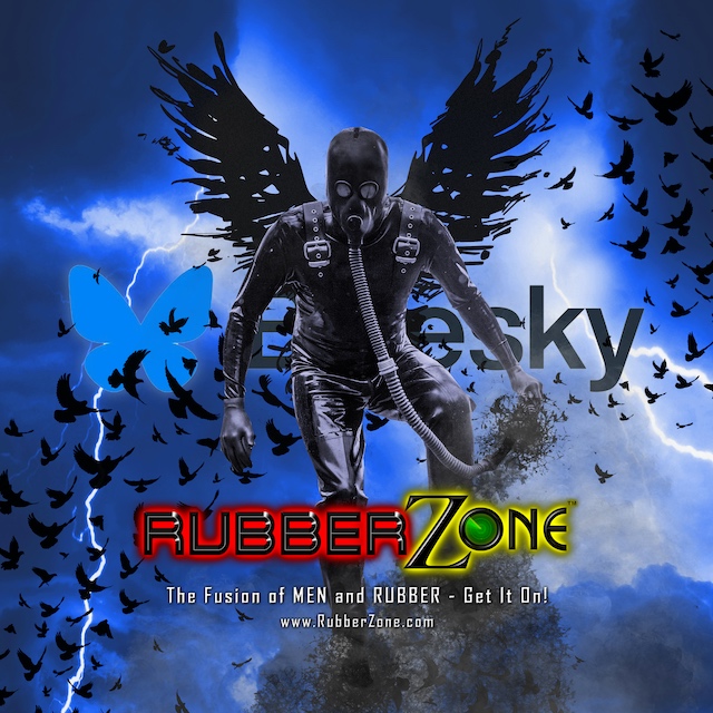 A Rubber Demon in a Blue Sky